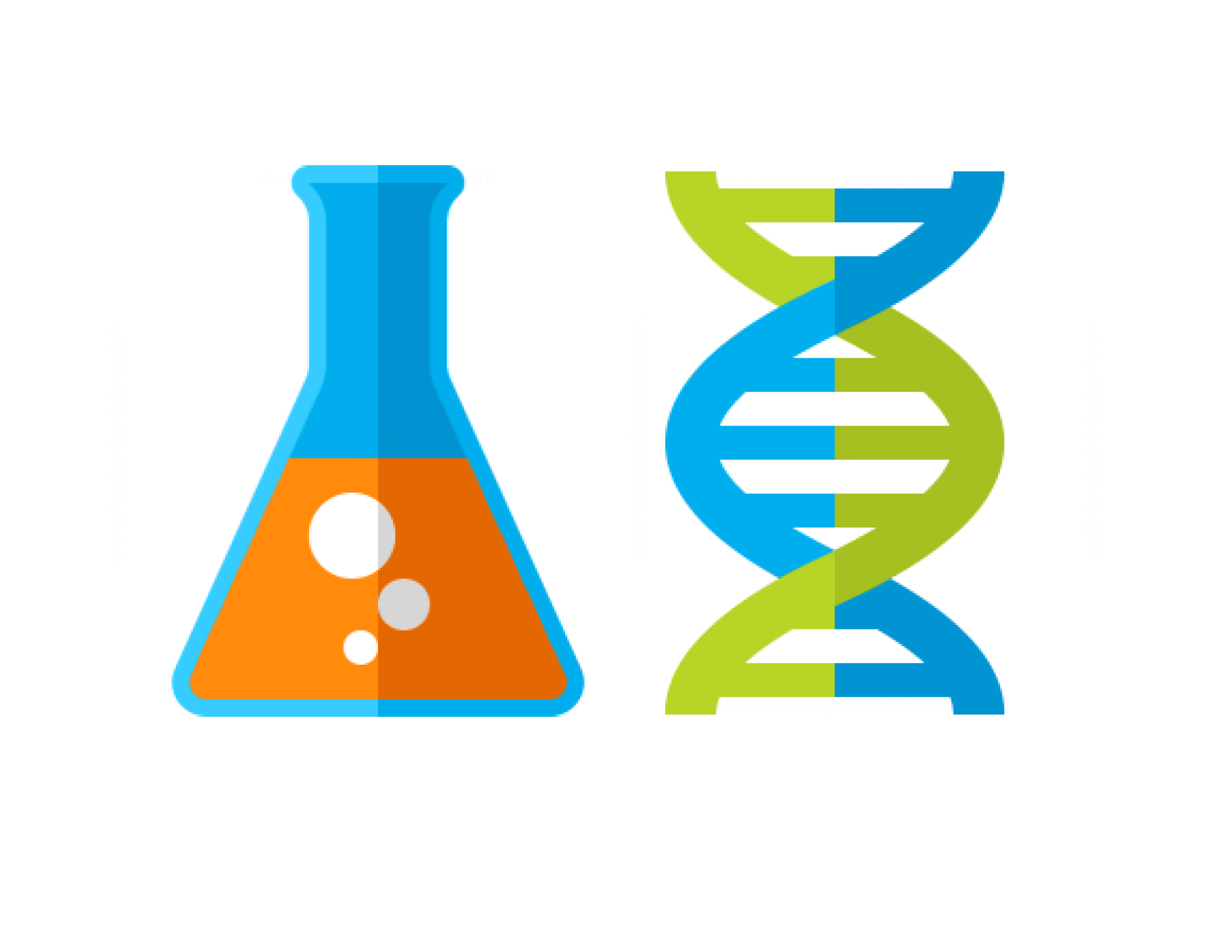 beaker and DNA