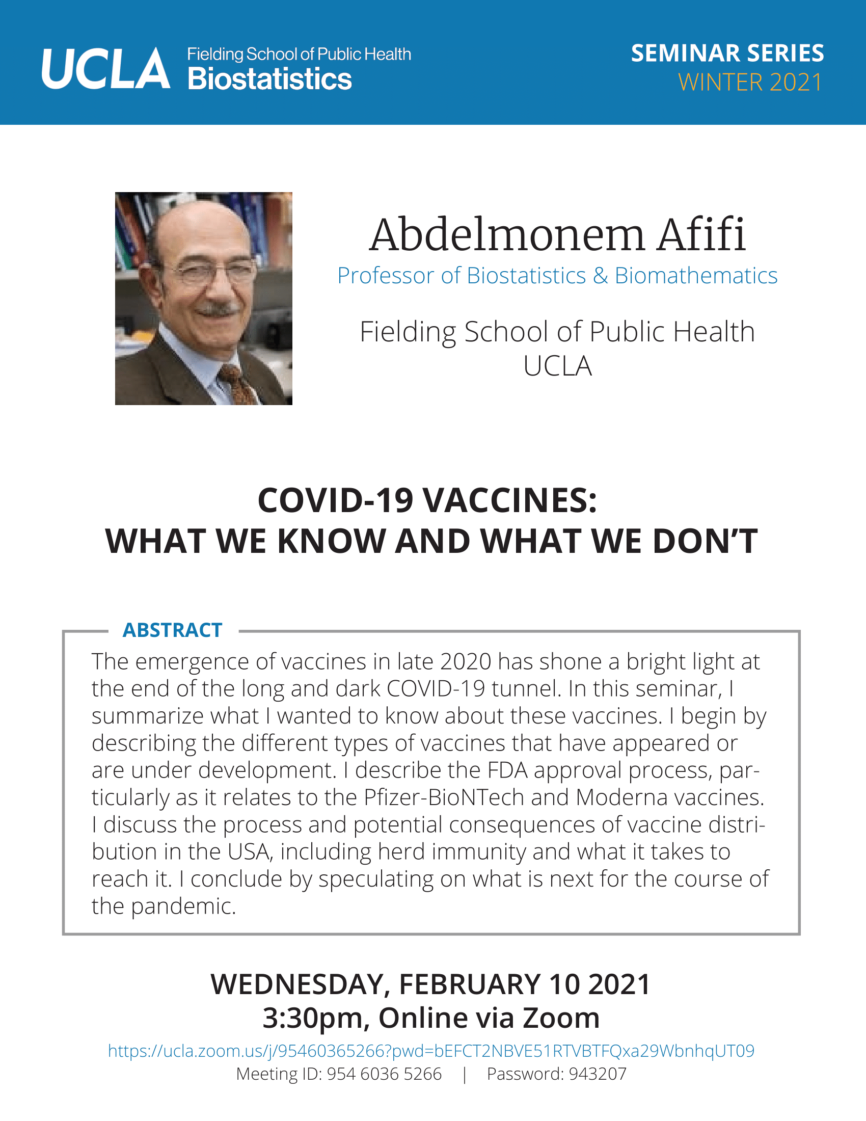 Abdelmonem Afifi Seminar Flyer 2-10-21