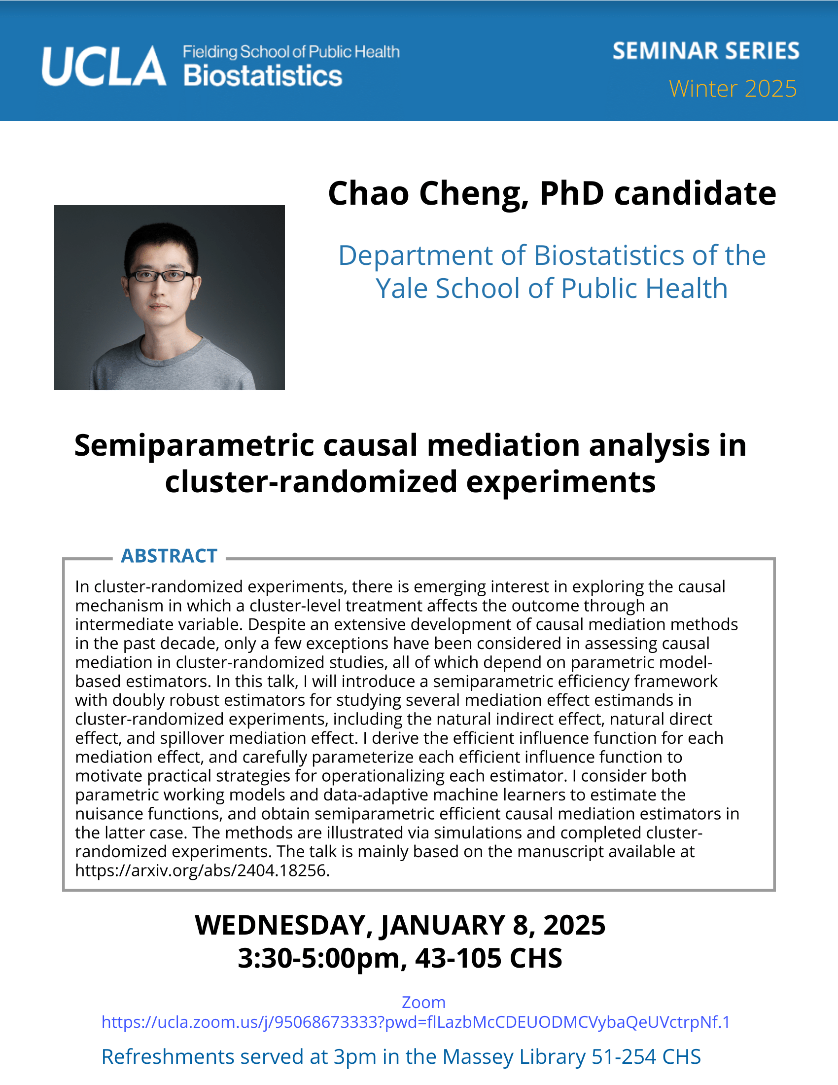 Chao Cheng Seminar Flyer 1-8-25