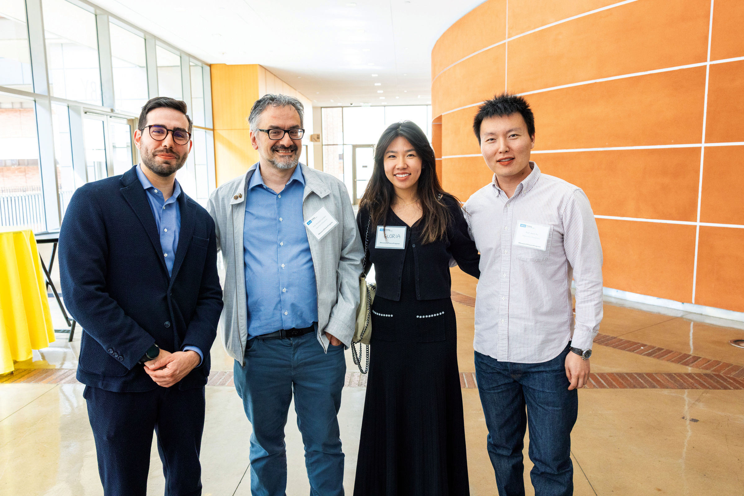 FSPH Faculty members and student