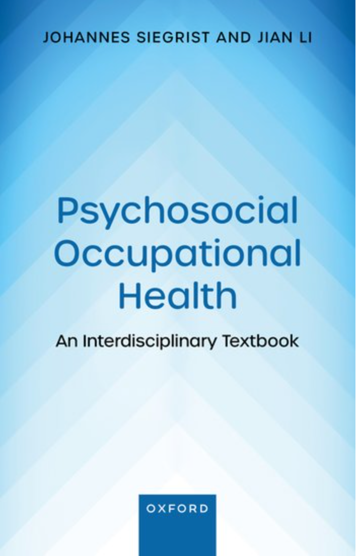 Book cover: Psychosocial Occupational Health