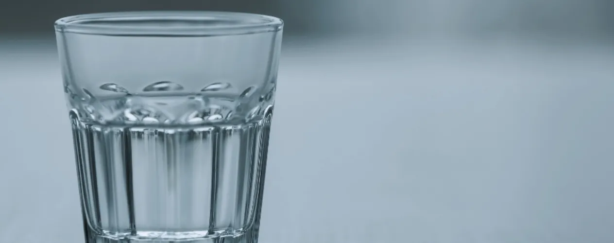 Empty glass