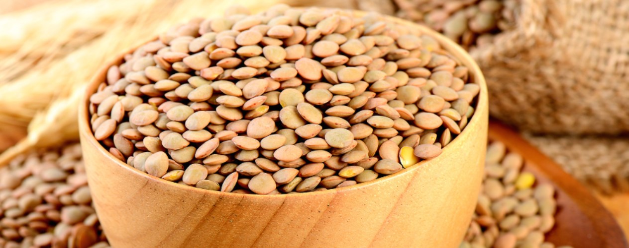 Bowl of lentils