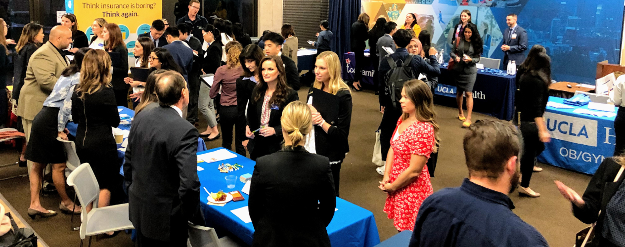 career fair attendees