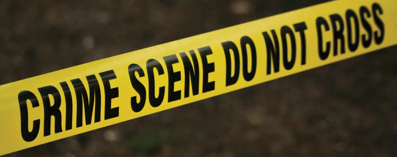 Crime scene tape