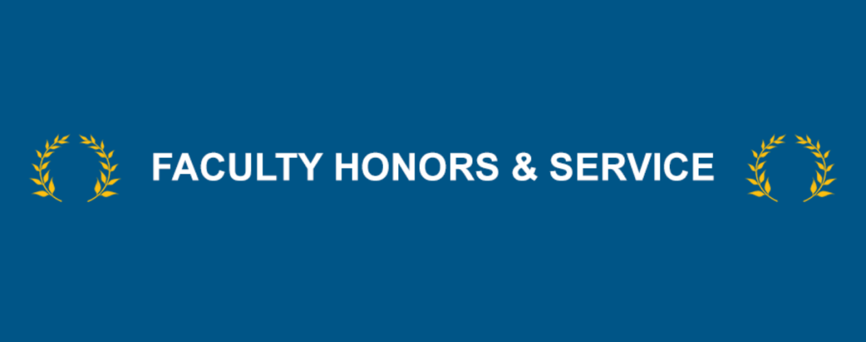 Faculty Honors Service