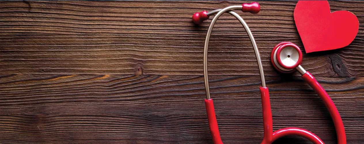 stethoscope and heart