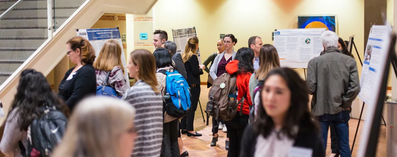 student poster event