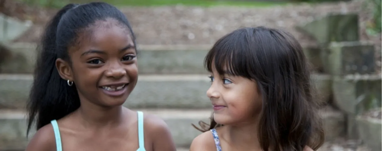 Two young girls