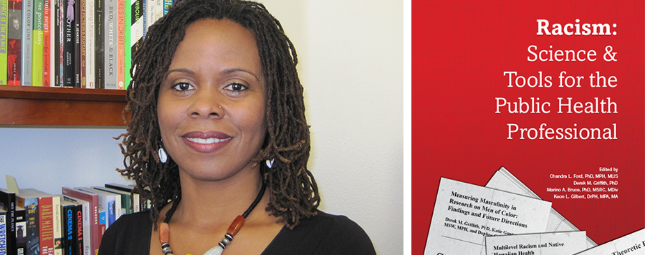 Chandra Ford and book cover