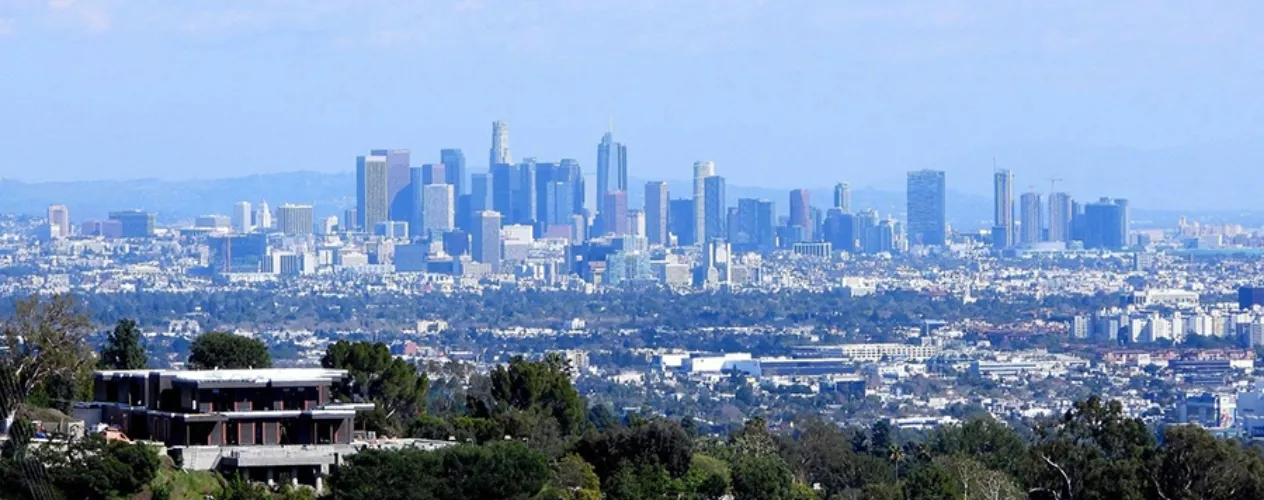 LA skyline