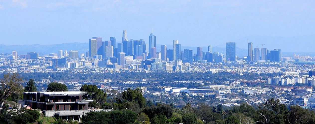 LA skyline