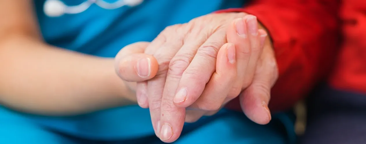 hands holding