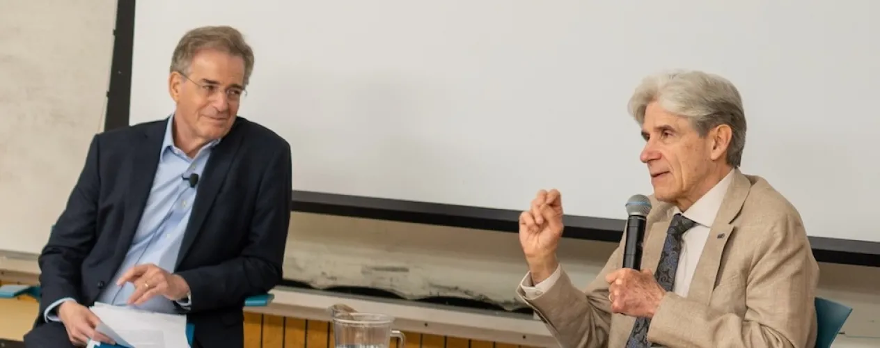Chancellor Julio Frenk and Dean Ron Brookmeyer
