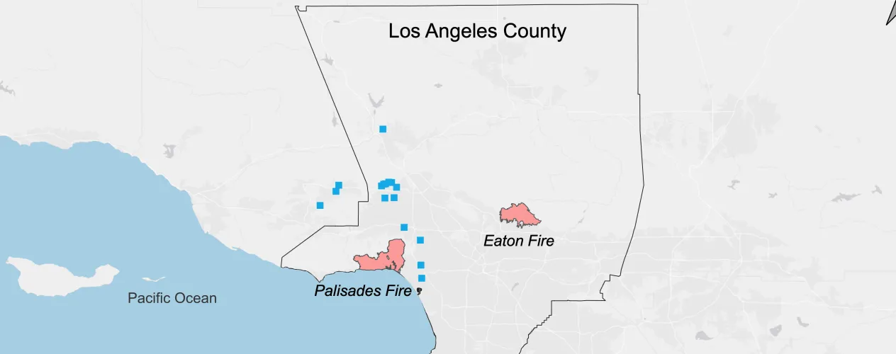 NPR (KPCC-FM) | "New UCLA study suggests homes in burn zones have elevated pollutant levels"
