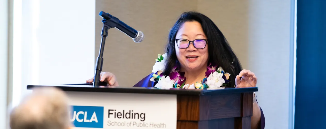 Mary Anne Foo, founder of the Orange County Asian and Pacific Islander Community Alliance, recognized as distinguished alum by UCLA Fielding School of Public Health