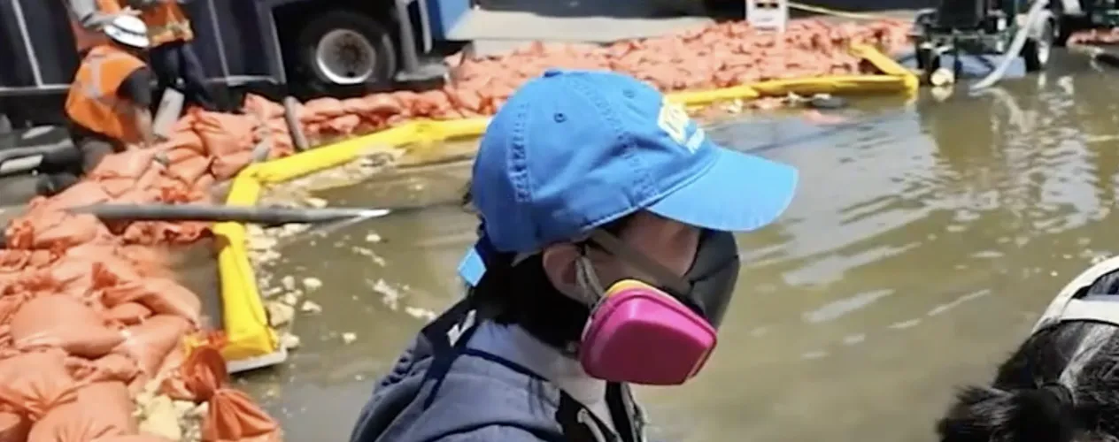 Los Angeles Times | "Water from Boyle Heights warehouse fire carries foam into L.A. River, sparks testing”