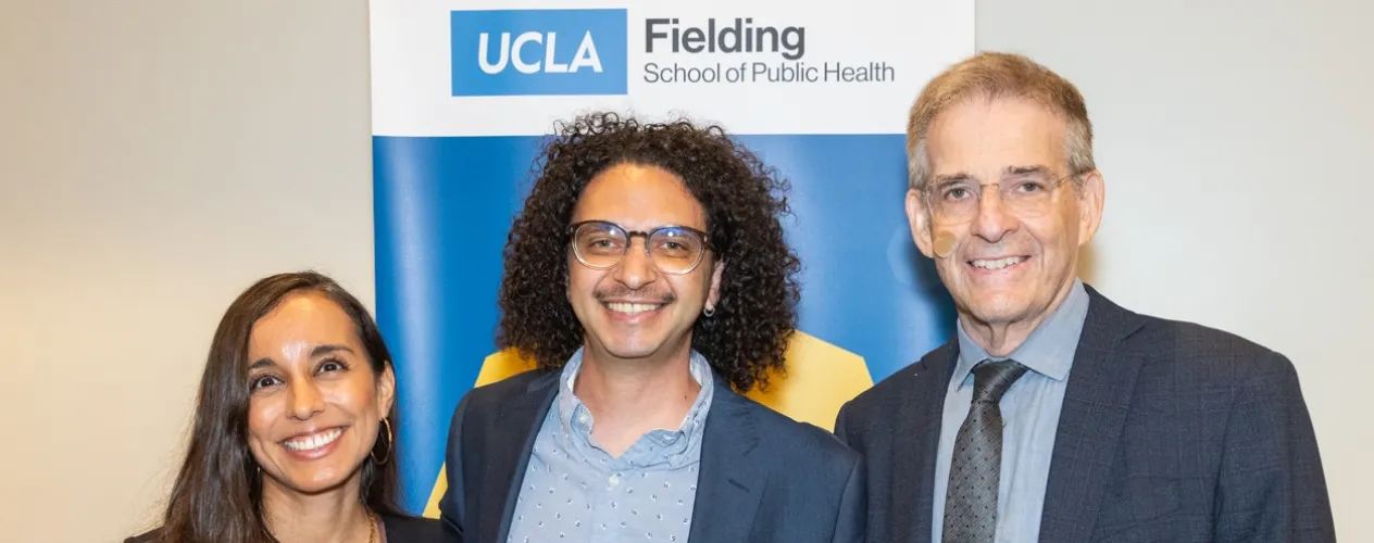 UCLA Fielding School of Public Health doctoral student Rafik Wahbi receives fellowship