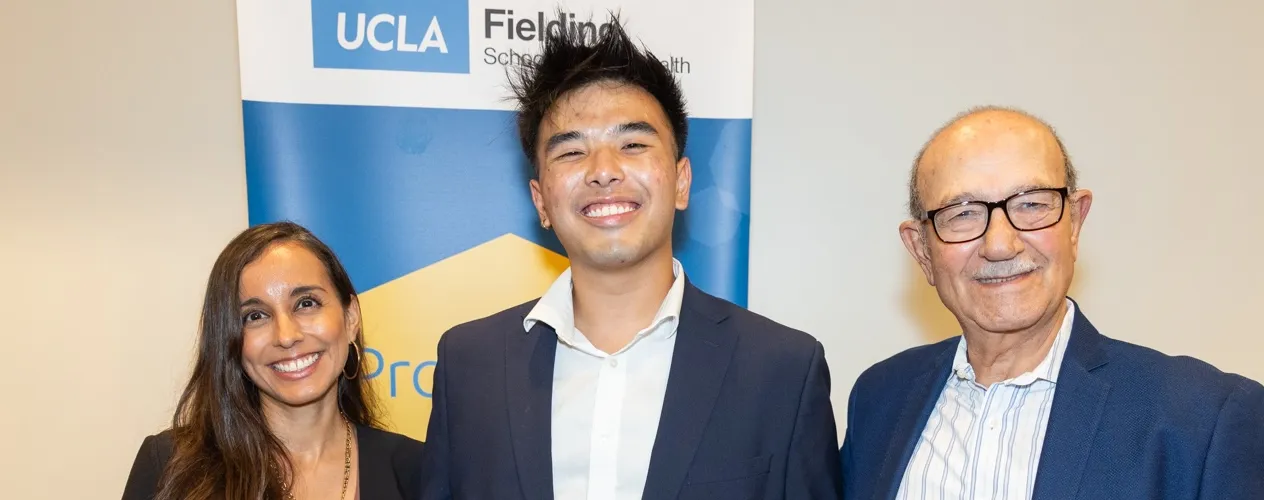 UCLA Fielding School of Public Health graduate student Curtis Wong awarded fellowship