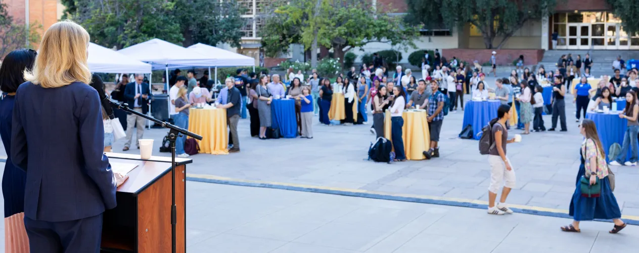 More than 200 guests attended the UCLA Fielding 2026 Fall Welcome