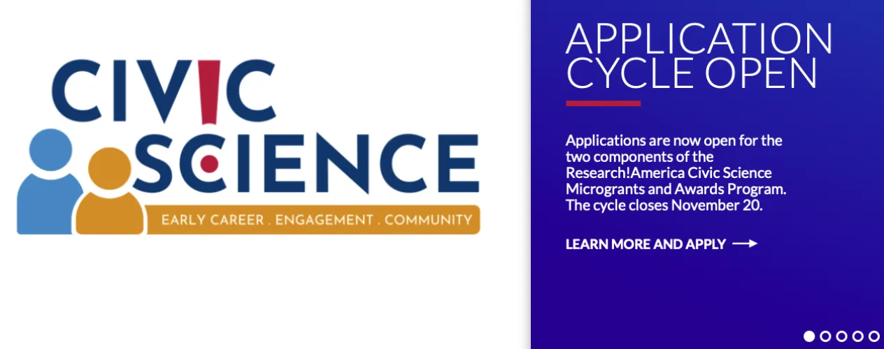 Call for 2026-2027 Research!America grant proposals now open