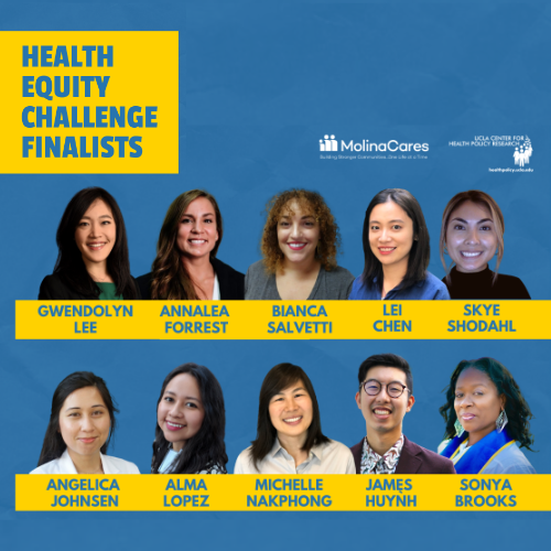 Health Equity Challenge finalists