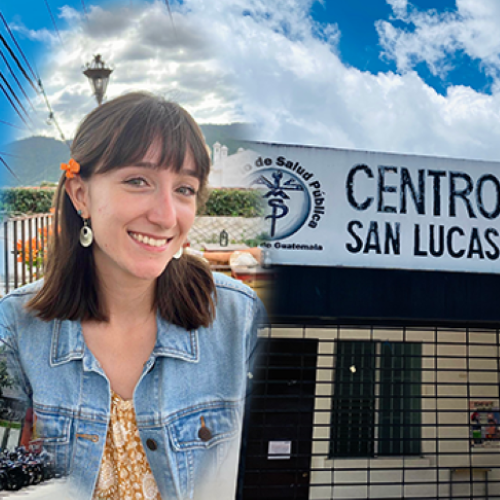 UCLA FSPH student Mia Giordano worked as an intern with a Guatemalan public health organization