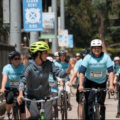 bicyclists