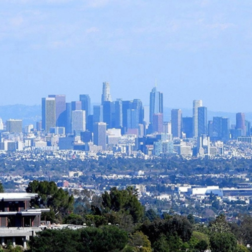 LA skyline