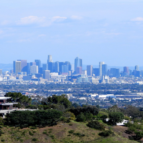 LA skyline