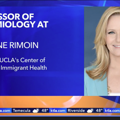 UCLA FSPH Dr. Anne Rimoin KTLA-TV interview 03-11-2025