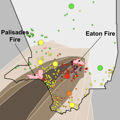 UCLA Studies Reveal Extent of Air Quality Damage From Los Angeles, California Wildfires