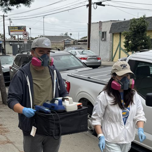 Los Angeles Times | "Boyle Heights blaze choked parts of L.A. with astronomical soot pollution”