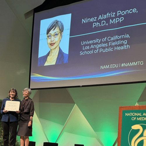 UCLA Fielding’s Dr. Ninez Ponce inducted into the National Academy of Medicine
