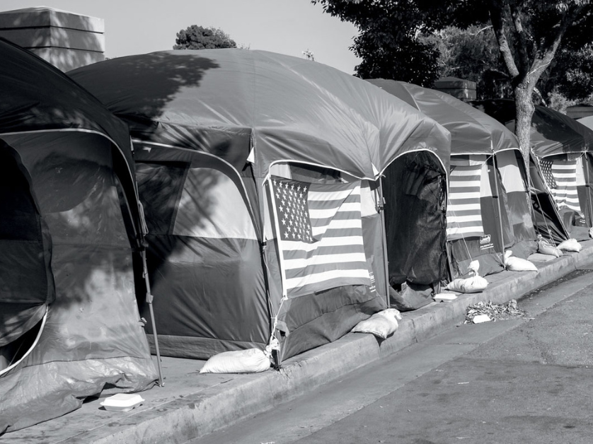 homeless encampment 