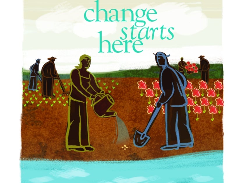 Autumn 2013 Magazine Cover: Change Starts Here 