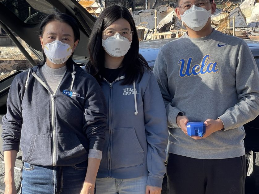 rom left to right, Dr. Yifang Zhu, Dr. Yuan Yao, and Dr. Haoxuan Chen.