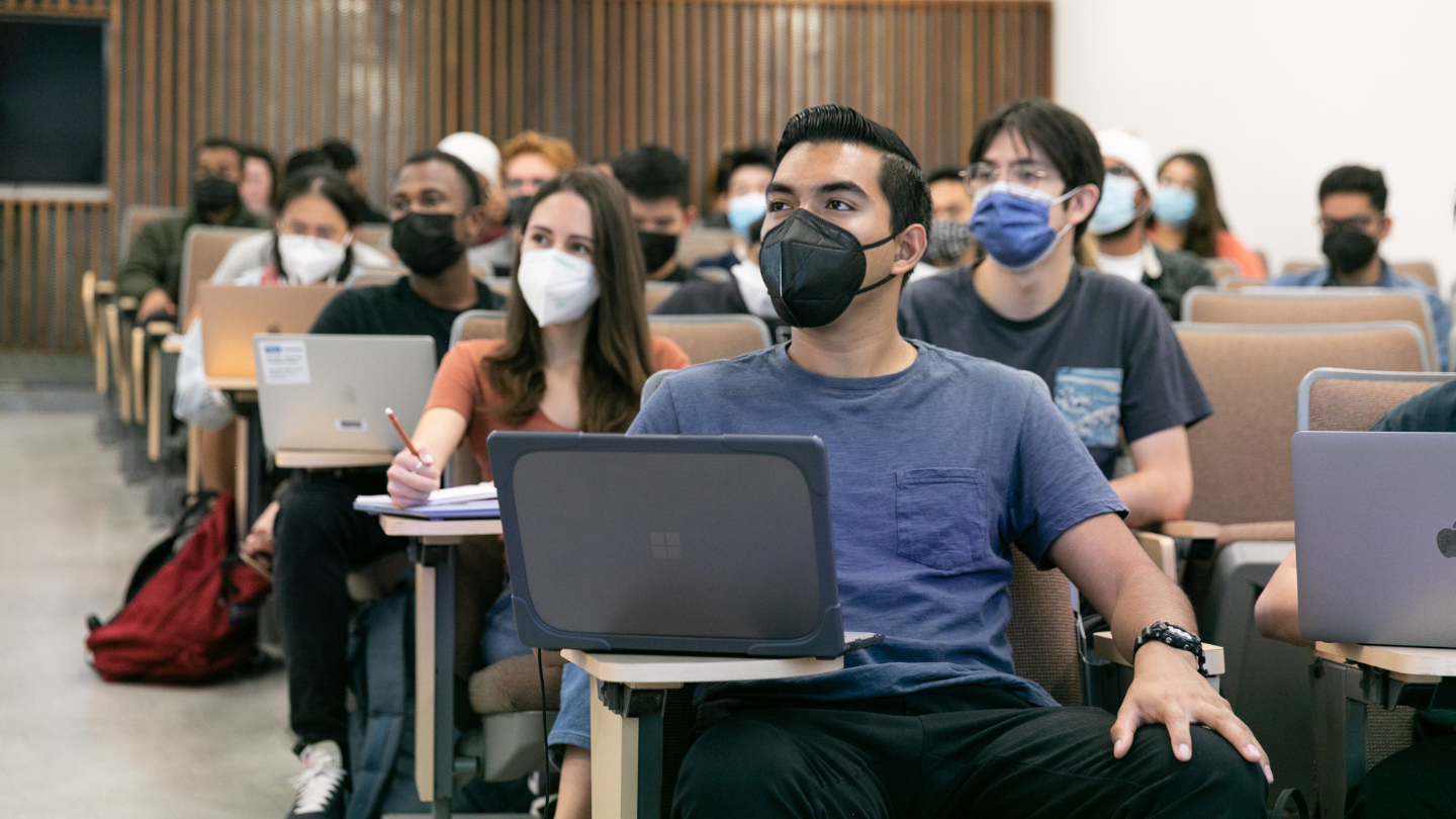 students in classroom