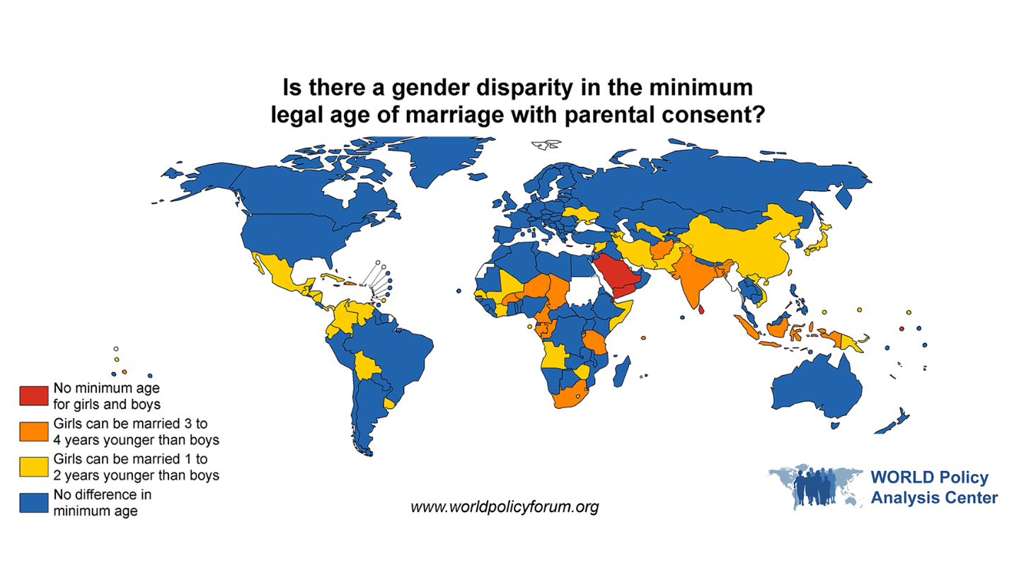 WORLD Marriage Consent Map
