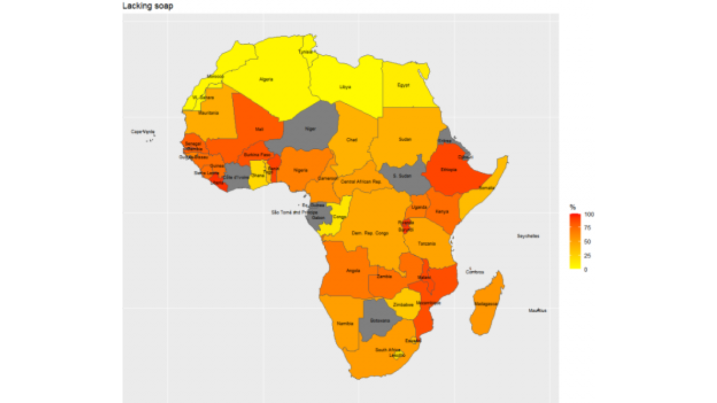 map of Africa