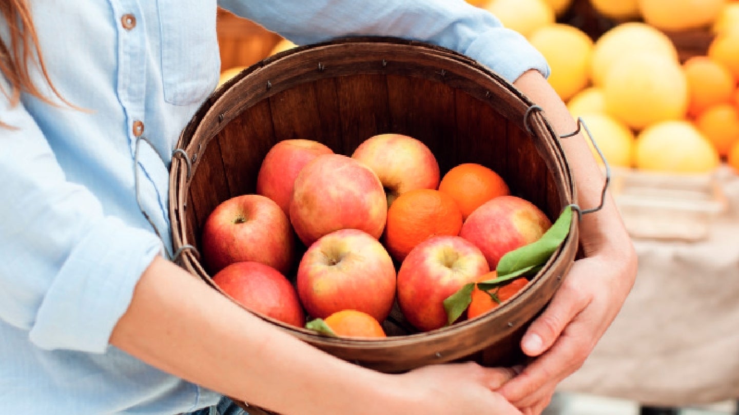 basket of apples